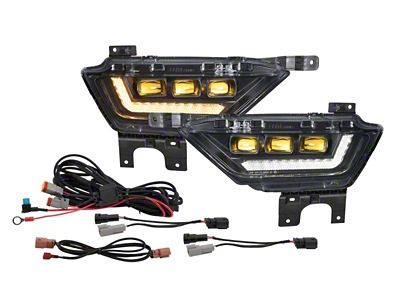 Diode Dynamics 21-23 Ford F-150 Elite Fog Lamps - Yellow