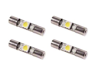 Diode Dynamics 28mm SMF1 LED Bulb - Red Set of - DD0042Q