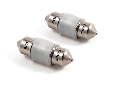 Diode Dynamics 29mm HP6 LED Bulb - Red Pair - DD0294P