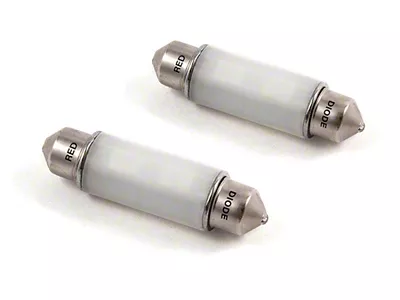 Diode Dynamics 41mm HP6 LED Bulb - Red Pair - DD0322P
