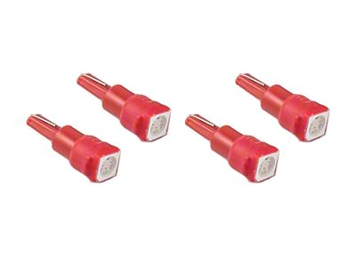 Diode Dynamics 74 SMD1 LED - Red Set of 4 - DD0122Q