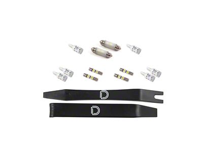 Diode Dynamics 94-04 d Mustang Interior LED Kit Cool White - DD0606