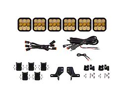 Diode Dynamics Bronco SS5 6-Pod CrossLink Grille Lightbar Kit Sport - DD7236