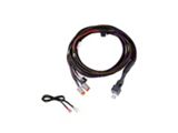 Diode Dynamics Dual Output 4-Pin Wiring Harness; Heavy Duty