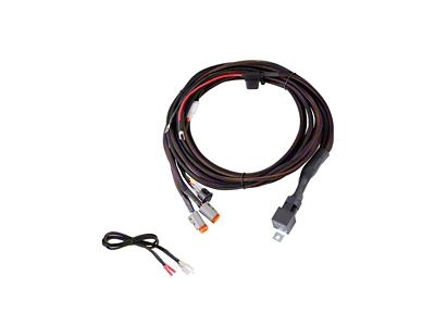 Diode Dynamics Heavy Duty Dual Output 3-way 4-pin Wiring Harness - DD4093