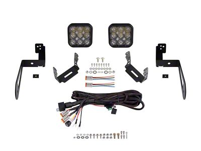 Diode Dynamics Jeep JK SS5 CrossLink Bumper Lightbar Kit Pro - DD7277