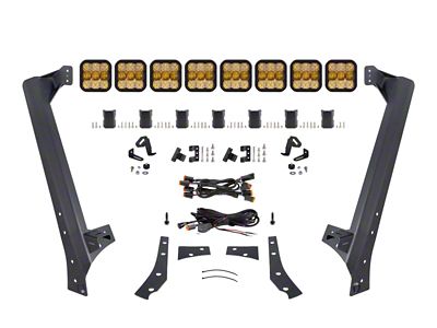 Diode Dynamics Jeep JK SS5 Sport CrossLink Windshield - Yellow - DD7225