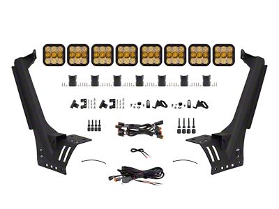 Diode Dynamics Jeep JL SS5 Sport CrossLink Windshield - Yellow - DD6822