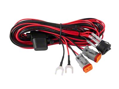 Diode Dynamics Light Duty Dual Output Light Bar Wiring Harness - DD4033