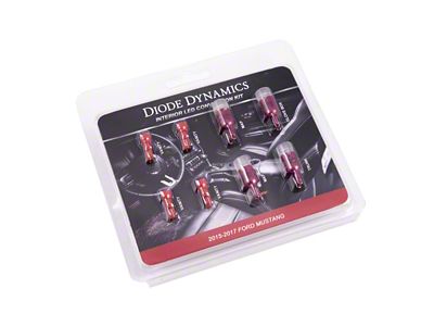 Diode Dynamics Mustang Interior Light Kit 15-17 Mustang Stage 1 - DD0223