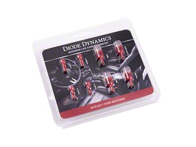 Diode Dynamics Mustang Interior Light Kit 15-17 Mustang Stage 2 - DD0224