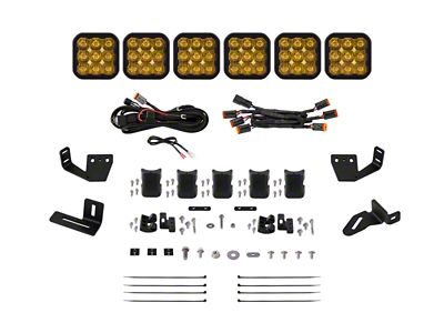 Diode Dynamics Prinsu/Sherpa Roof Racks SS5 6-Pod CrossLink Mounting Kit - DD7819