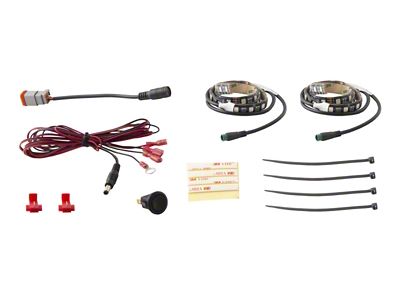 Diode Dynamics RGBW Footwell Strip Kit 2pc Multicolor - DD0438