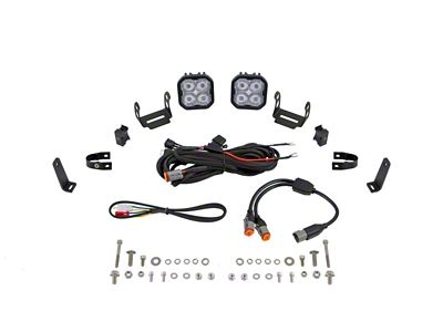 Diode Dynamics SS3 LED Bumper 1 In Roll Bar Kit - DD7680