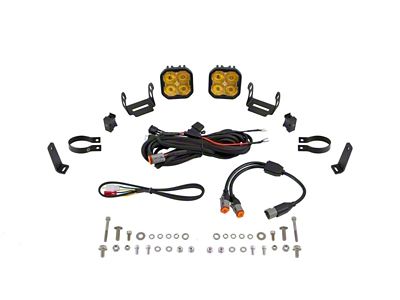 Diode Dynamics SS3 LED Bumper 2 In Roll Bar Kit - DD7721
