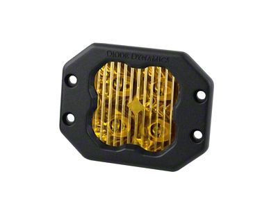 Diode Dynamics SS3 LED Pod Sport - Yellow Driving Flush Single