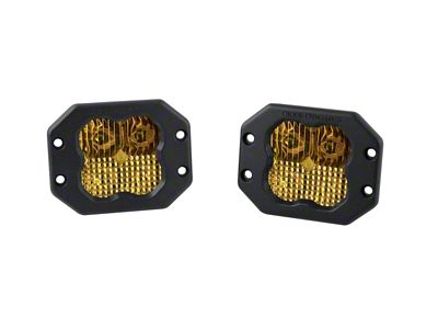Diode Dynamics SS3 Pro ABL - Yellow Combo Flush Pair - DD6942P