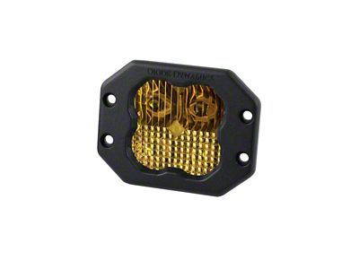 Diode Dynamics SS3 Pro ABL - Yellow Combo Flush Single - DD6942S