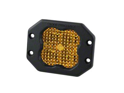 Diode Dynamics SS3 Pro ABL - Yellow Flood Flush Single - DD6941S