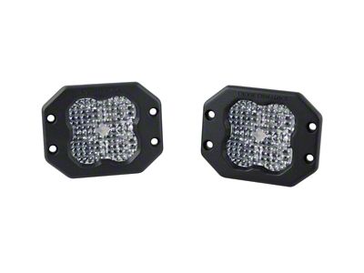 Diode Dynamics SS3 Sport ABL - White Flood Flush Pair - DD6916P
