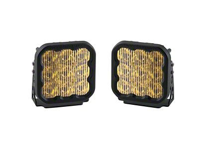 Diode Dynamics SS5 LED Pod Pro - Yellow Driving Pair - DD6783P