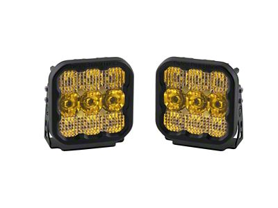 Diode Dynamics SS5 LED Pod Sport - Yellow Combo Pair - DD6772P