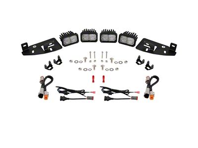 Diode Dynamics SSC2 LED Fog Pocket Kit for 2019-Present Ram - DD7622