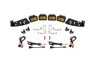 Diode Dynamics SSC2 LED Fog Pocket Kit for 2019-Present Ram - DD7623