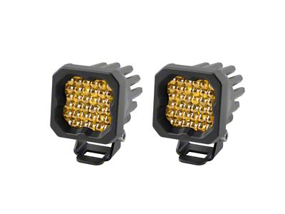 Diode Dynamics Stage Series C1 LED Pod Pro - Yellow - DD6463P