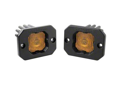 Diode Dynamics Stage Series C1 LED Pod - Yellow SAE - DD6851P
