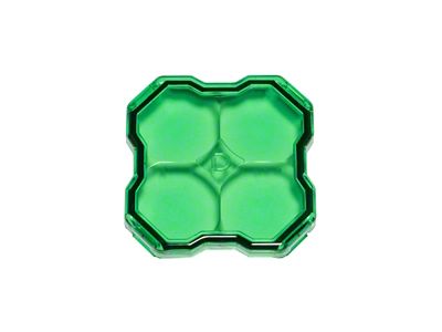 Diode Dynamics Stage Series Rock Lights - Green Clear Lens - DD7469