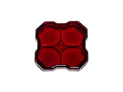 Diode Dynamics Stage Series Rock Lights - Red Clear Lens - DD7468