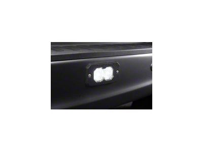 Diode Dynamics Stage Series C2 2.0 Pro Flush Mount LED Pod Light with Red Backlight; White Combo/Driving (Universal; Some Adaptation May Be Required)