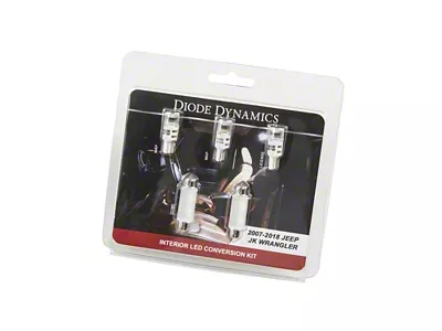 Diode Dynamics Wrangler JK 4dr Interior Kit Stage 1 - DD0363