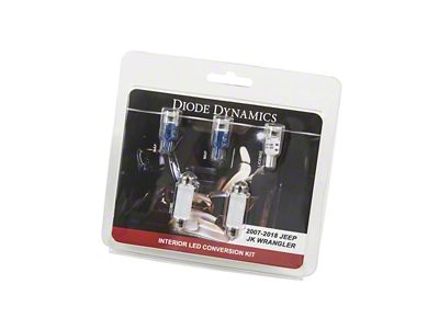Diode Dynamics Wrangler JK 4dr Interior Kit Stage 1 - DD0365