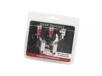Diode Dynamics Wrangler JK 4dr Interior Kit Stage 1 - DD0367