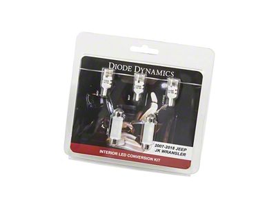 Diode Dynamics Wrangler JK 4dr Interior Kit Stage 2 - DD0364
