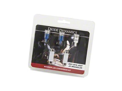 Diode Dynamics Wrangler JK 4dr Interior Kit Stage 2 - DD0366