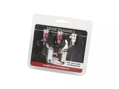 Diode Dynamics Wrangler JK 4dr Interior Kit Stage 2 - DD0368