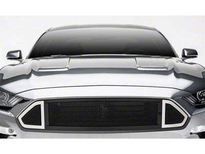 T-REX Grilles DJ Grille, Black, Mild Steel, 1 Pc, Insert - DJ10550