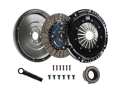 DKM Clutch VW Corrado/GTI/Jetta/Passat 2.8L VR6 Organic MB Clutch w/Flywheel - MB-034-036
