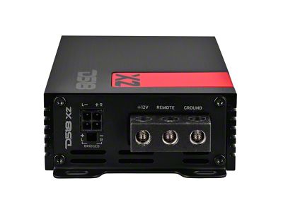 DS18 X Class D 2-Channel Ultra Compact Amplifier; 2 x 140 Watts (Universal; Some Adaptation May Be Required)