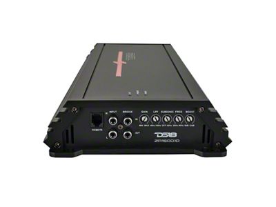 DS18 ZR Class D 1-Channel Amplifier; 1500 Watts (Universal; Some Adaptation May Be Required)