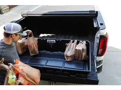 DU-HA CargoStop Truck Bed Storage Bin; 56-Inch (Universal; Some Adaptation May Be Required)