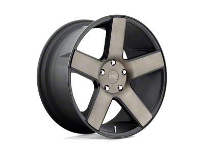 DUB Baller Matte Black Double Dark Tint Wheel; 22x9.5; 13mm Offset