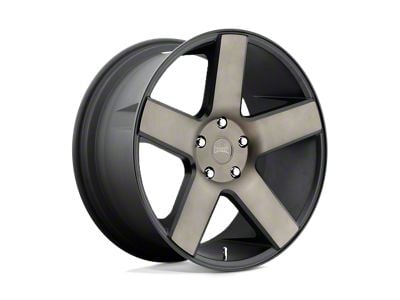 DUB Baller Matte Black Double Dark Tint Wheel; 24x10; 19mm Offset