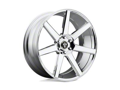DUB Future Chrome Plated Wheel; 24x10; 20mm Offset; 6x139.7mm Bolt Pattern; 106.10mm Hub Bore