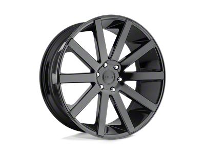 DUB Shot Calla Gloss Black Wheel; 26x10; 20mm Offset
