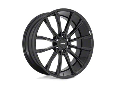 DUB Clout Gloss Black Wheel; 24x10; 30mm Offset