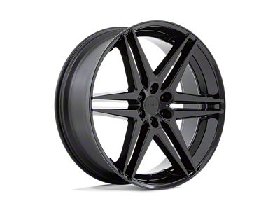 DUB Dirty Dog All Glossy Black Wheel; 26x10; 25mm Offset